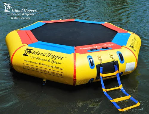 10' Bounce-N-Splash padded water bouncer