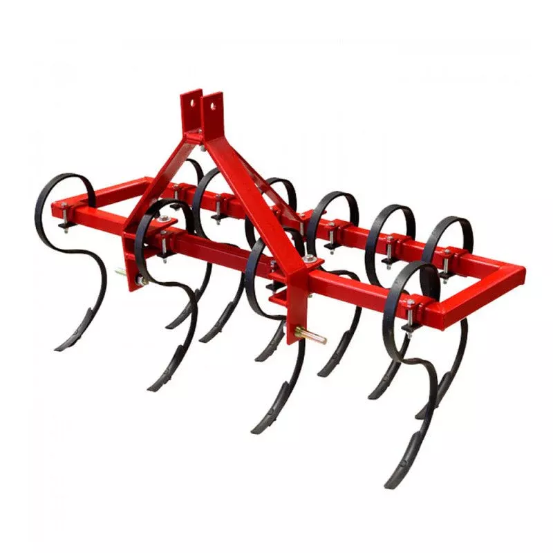 12-Shank 72″ S-Tine Field Cultivator – Cat I 3-Point Hitch, 6.5″ Spacing, Reversible Points Model CNJSC6