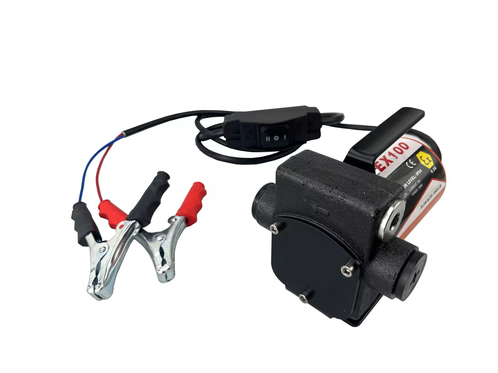 12V Gasoline & Diesel Fuel Transfer Pump 10 GPM – DCEX100