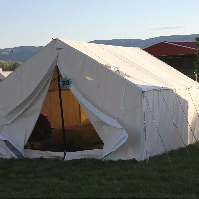 12X14 Canvas Tent Rental