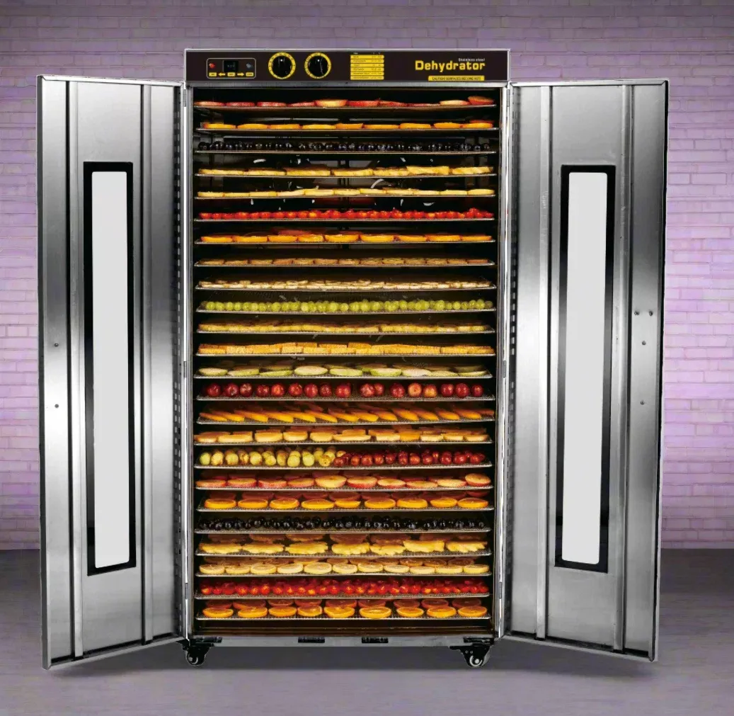 24-Layer Stainless Steel Food Dehydrator – Commercial 110V with Digital Display | 1127203