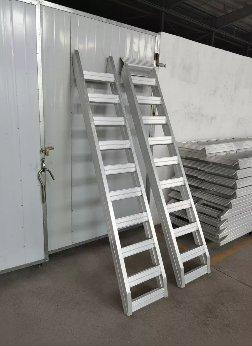 8 FT 11,000 Lbs Aluminum Loading Ramps (Pair) – Heavy-Duty Truck, ATV & Utility Ramps | HDR1008