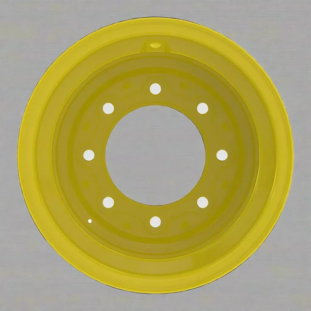 8x15 Tractor AG Rim – 6 & 8-Bolt for 11L-15 / 9.5L-15 Tires, JD Yellow or Off-White