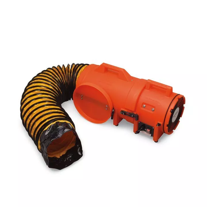 Allegro 9533-25 8" Axial AC Plastic Blower w/ Compact Canister & 25’ Ducting