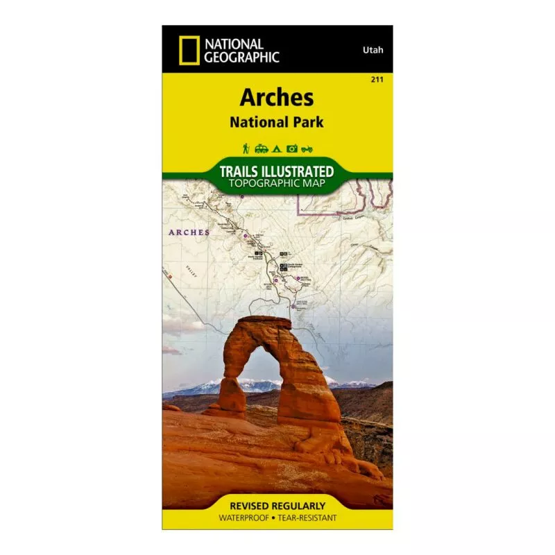 Arches National Park Trail Map