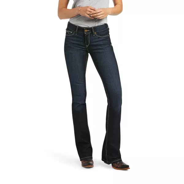 Ariat Womens REAL Perfect Rise Contessa Bootcut Jean