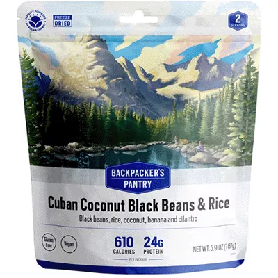 Backpacker’s Pantry Cuban Coconut Black Beans & Rice