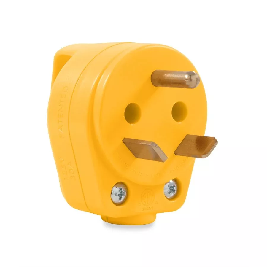 Camco RV Male Plug Replacement, 30amp