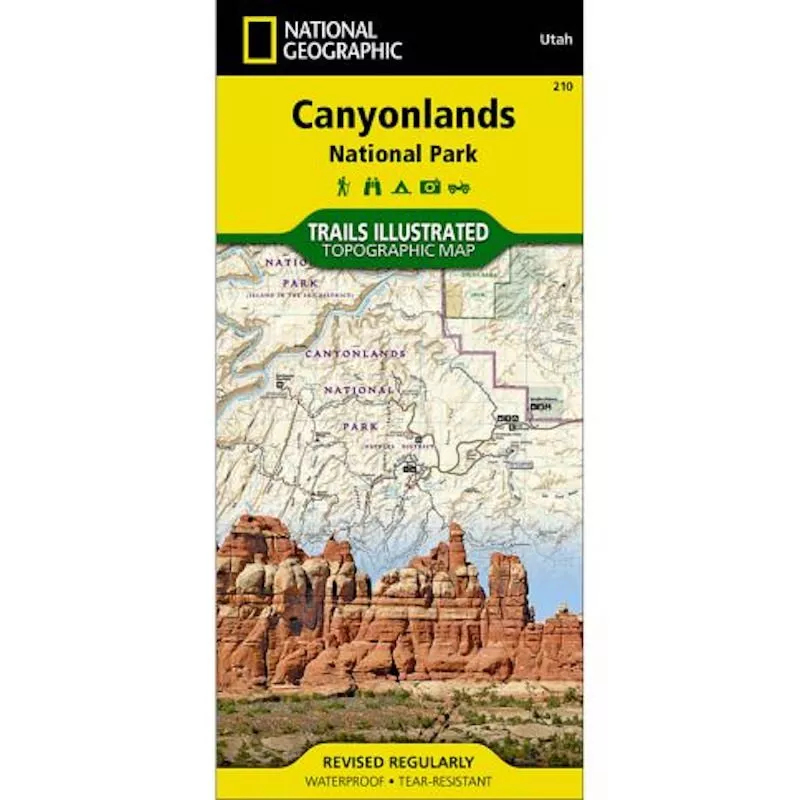 Canyonlands National Park Trail Map
