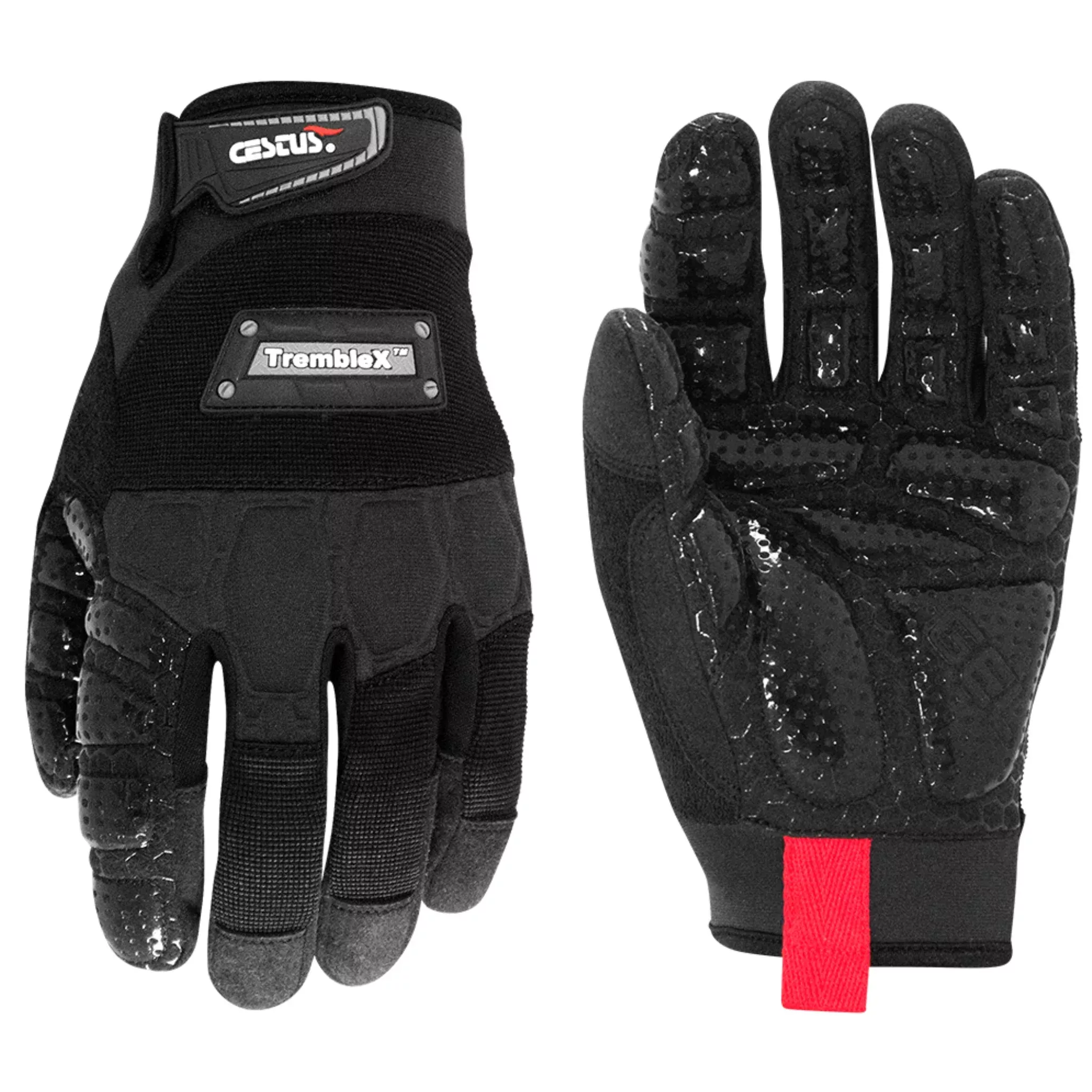 Cestusline TrembleX 2011 Gel Padded Palm Gloves - Black