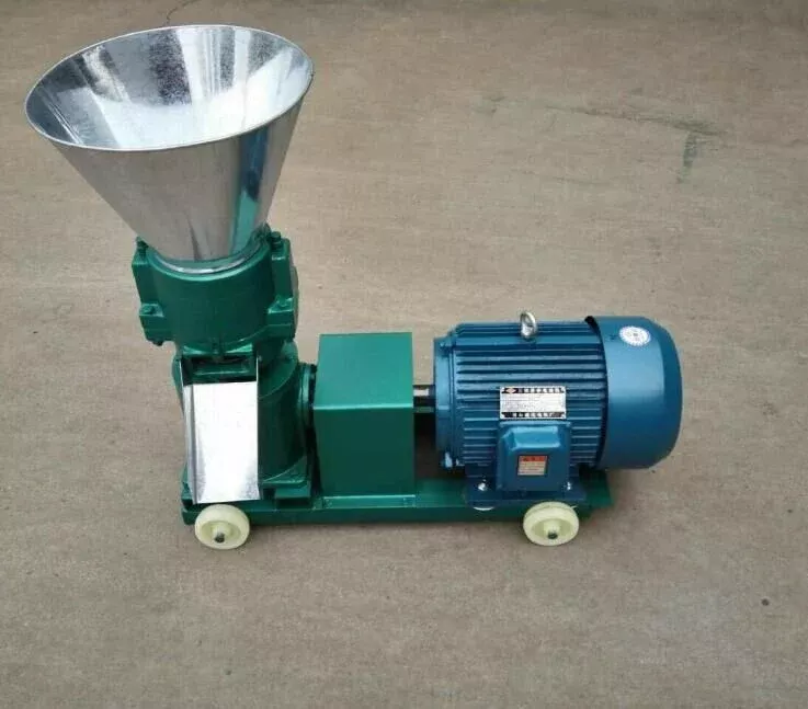 Chicken Feed Pellet Machine – 4mm Pellet Mill Maker 80kg/h Animal Feed Rabbits Chickens Ducks Pigs Cattle Sheep N120C