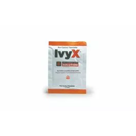 Coretex 83644 Ivy X Pre-Contact Solution Towelette Foil Pack Single Dose Bulk Case