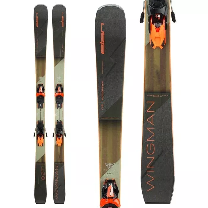 Elan Wingman 82 Ti Skis + ELX 11.0 Bindings 2025