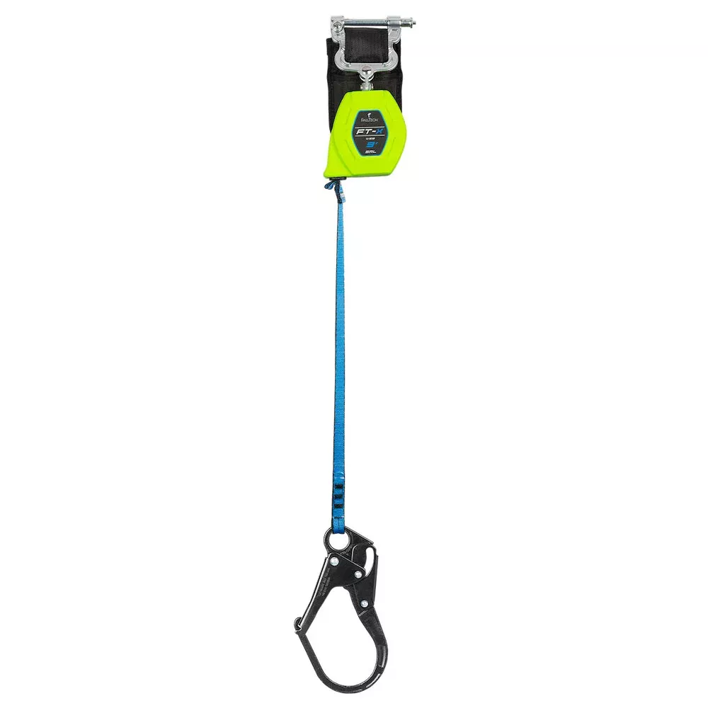 FallTech FT-X Web Class 1 Personal SRL w/ Rebar Hook - 9 ft.