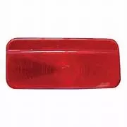 Fasteners Unlimited Red Tail Light Lens, 89-187