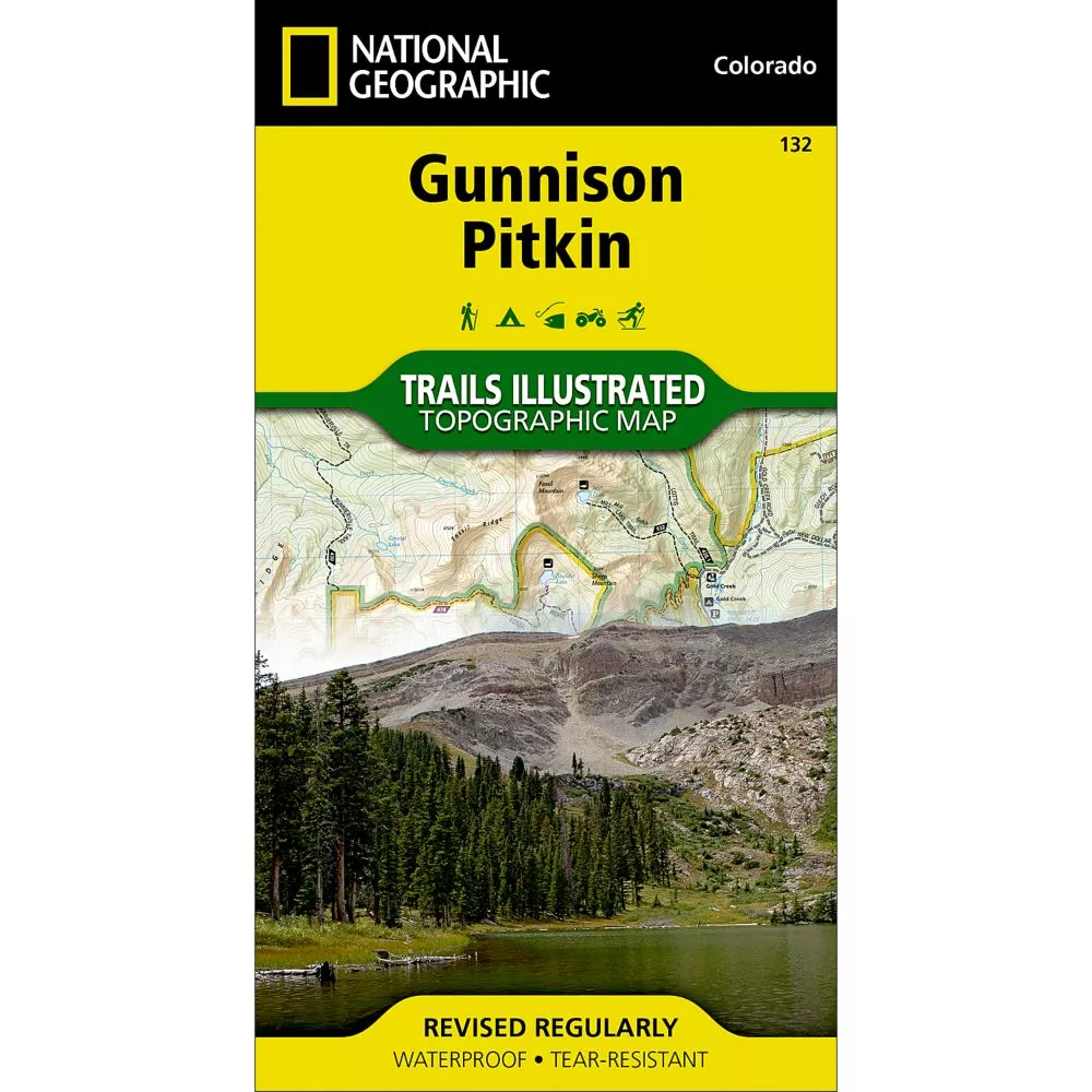 Gunnison, Pitkin Trail Map