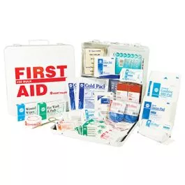 Hart 0737 #50 OSHA Compliant Metal Bulk First Aid Kit