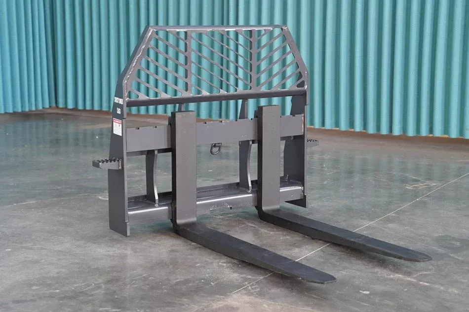Heavy-Duty 12,000 lb Skid Steer Frame – Class 3 Industrial Attachment | SKU: SPFN48 SPFN49