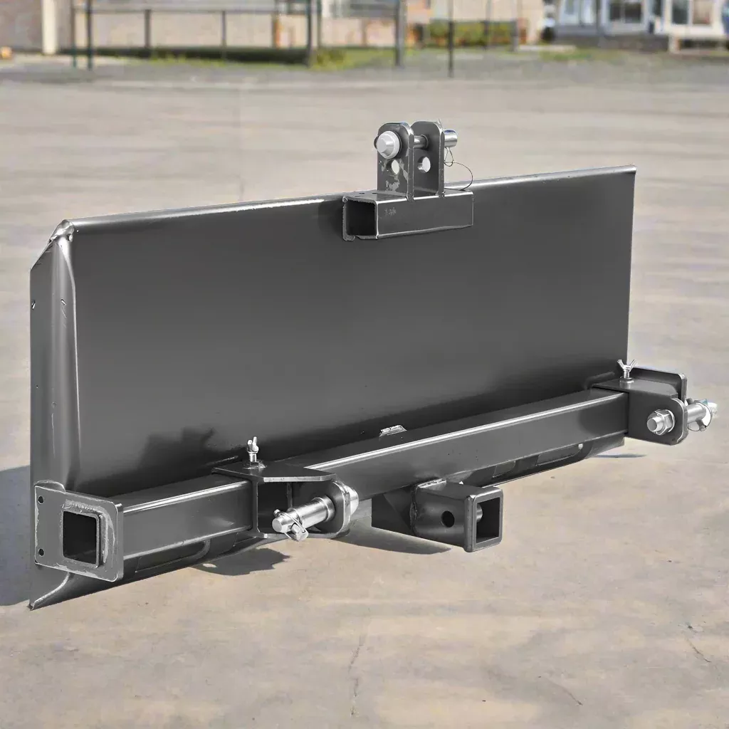 Heavy-Duty 3-Point Skid Steer Adapter Plate – Universal Quick Attach for Tractors & Loaders
