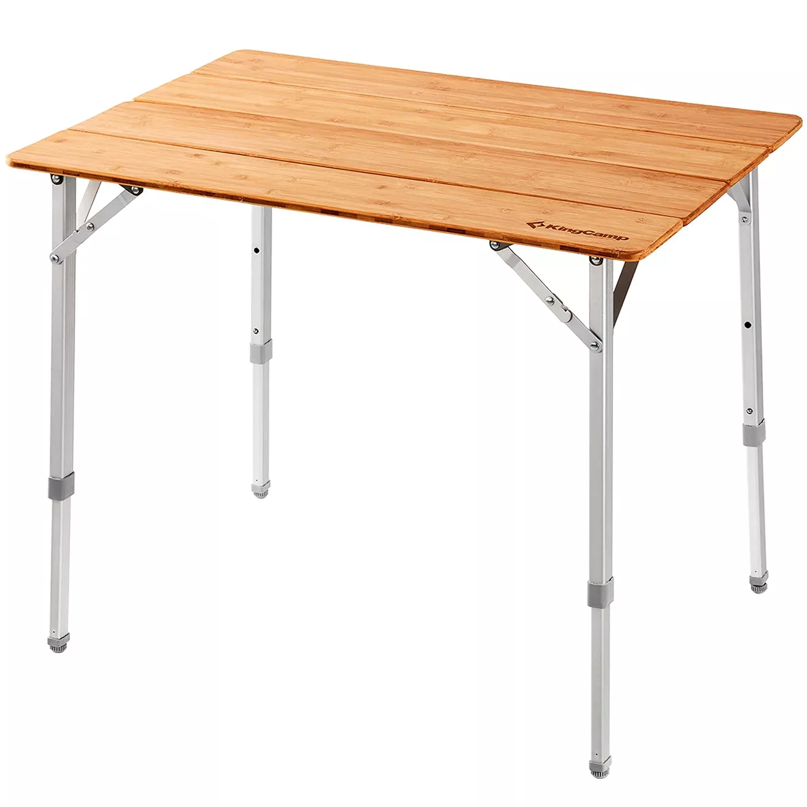 KingCamp 4-Folds Portable Bamboo Table 25x19