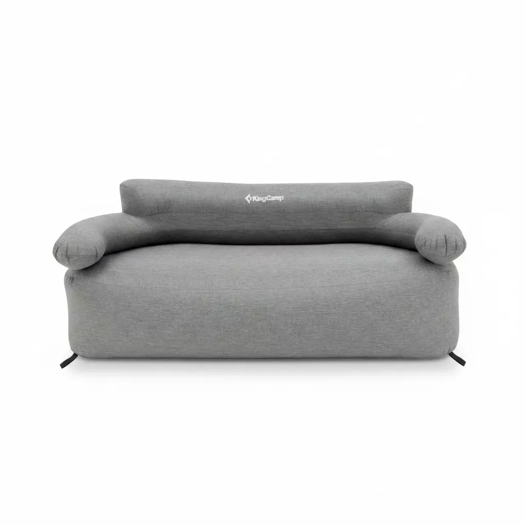 KingCamp Luxury Inflatable Sofa Set for Two with Foot Pump and Stakes