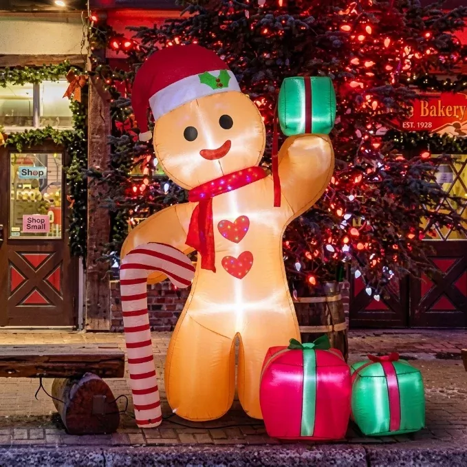 LED Christmas Yard Inflatables – Outdoor Holiday Decoration Blow-Ups