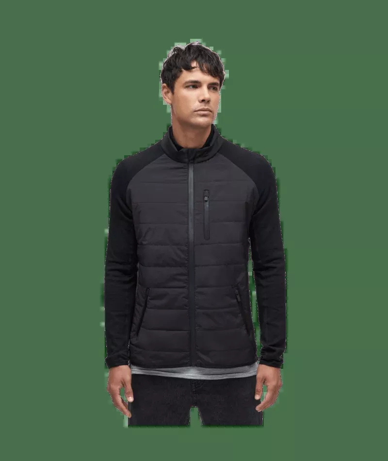 Mens Pramecou Wool Insulated Hybrid Jacket