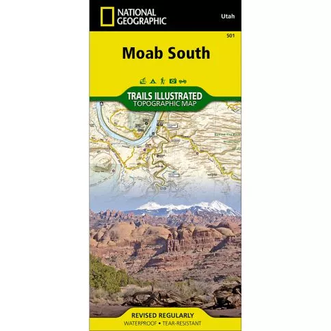 Moab South Trail Map