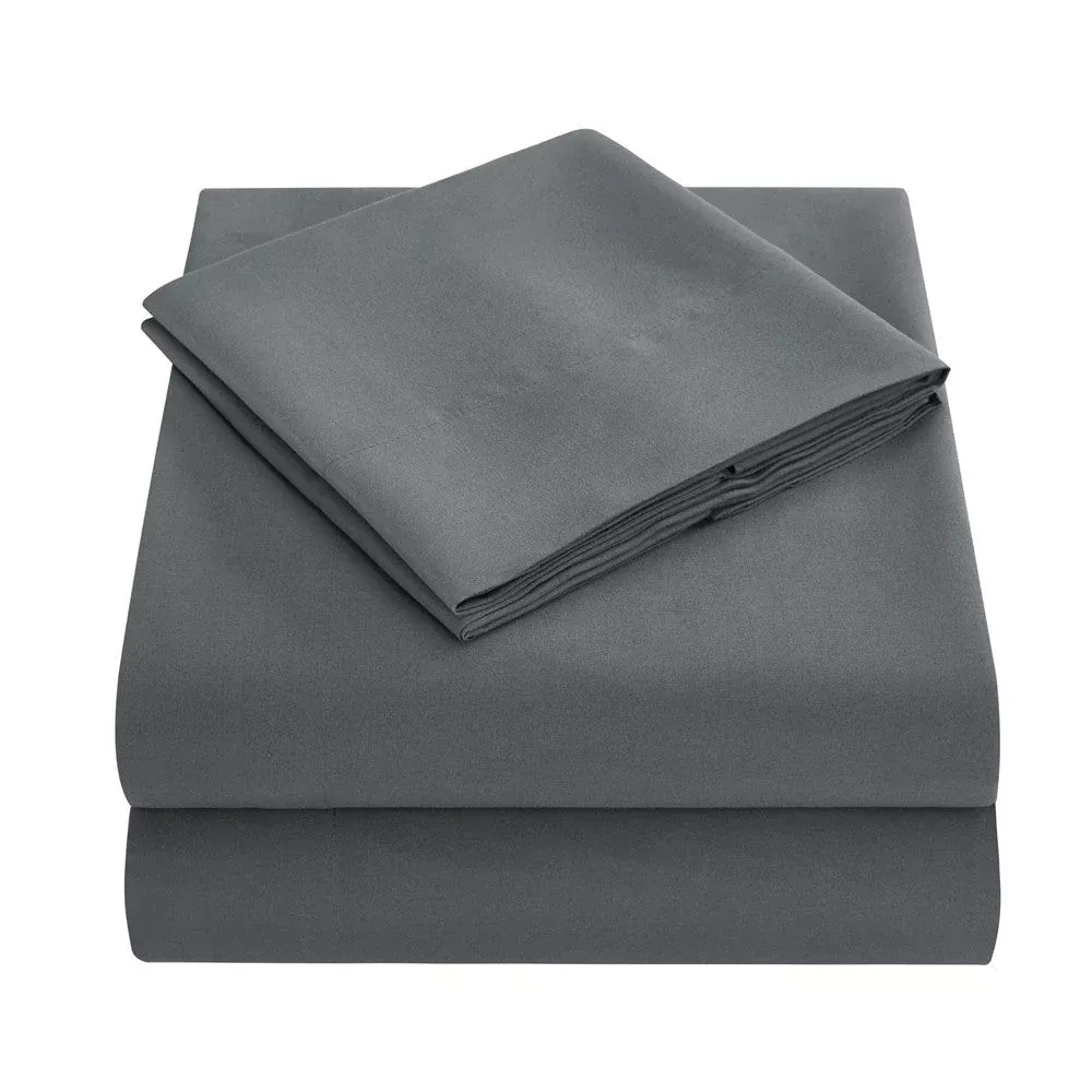 New 3-Piece Twin Brushed Microfiber Sheet Set – Soft, Wrinkle-Resistant Bedding
