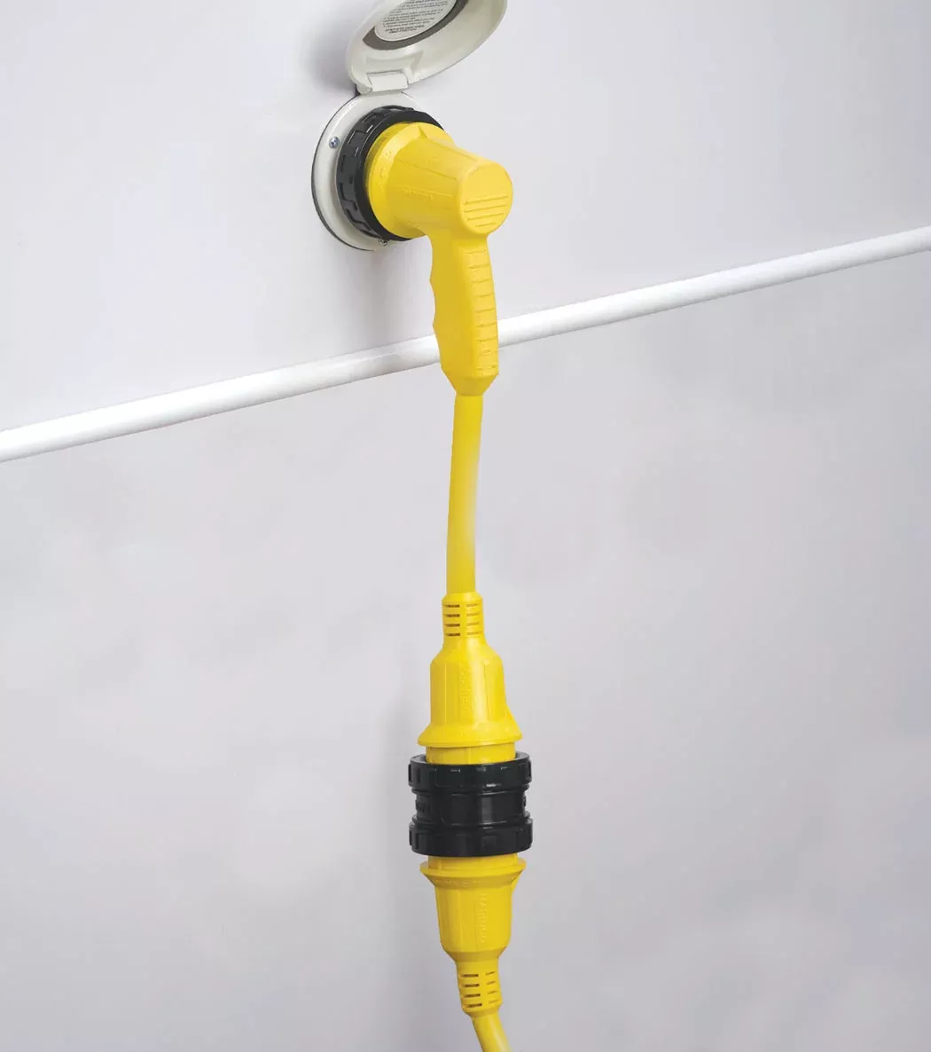 Park Power Right Angle Adapter, 50amp