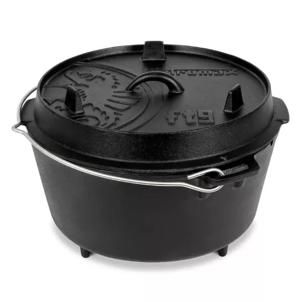 Petromax FT9 7.5L Cast Iron Dutch Oven with Legs