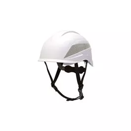 "RIDGELINE XR7 - 6pt Ratchet - White, HELMET Type 1, W/ CHIN STRAP CLIMBING STYLE HP76110"
