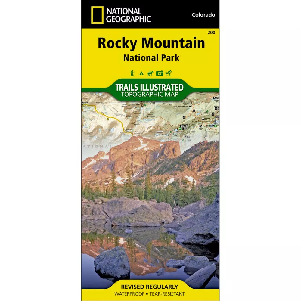 Rocky Mountain National Park Map