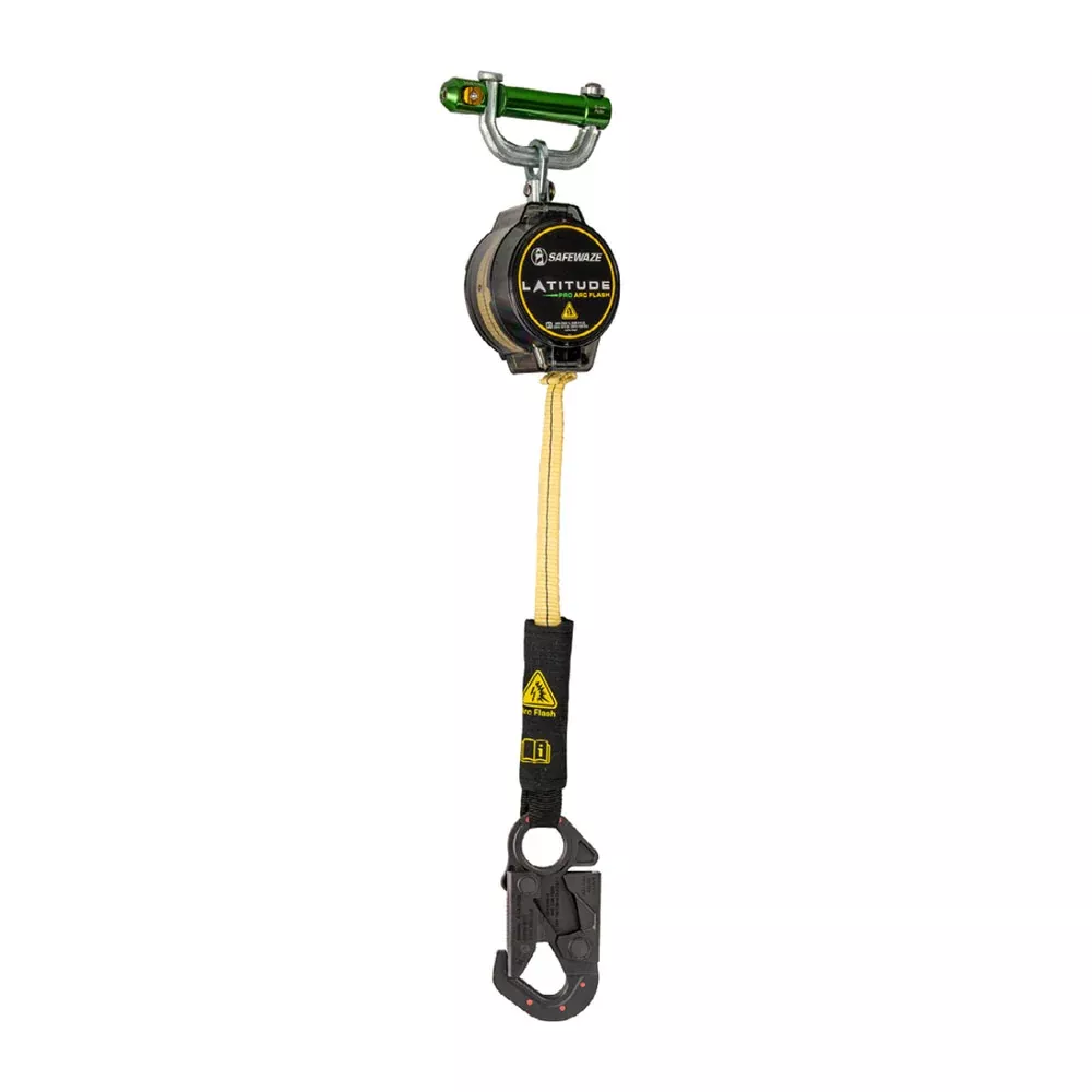 Safewaze Latitude Pro Arc Flash Web Retractable w/ Dielectric Hook - 7 ft.
