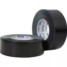Shurtape PC600BLK 2” x 60 yd Black Duct Tape