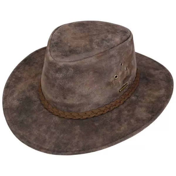 Stetson Pigskin Western Leather Hat