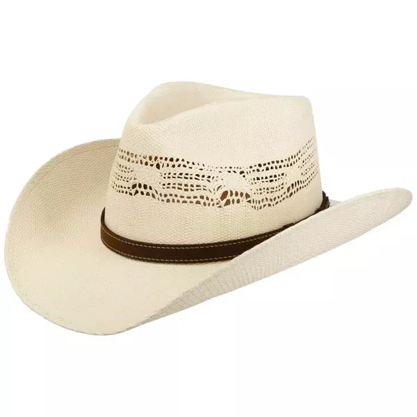 Stetson Western Vented Toyo Straw Cowboy Hat – Lightweight & Legendary