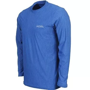 Xcel Mens Heathered Ventx L/S