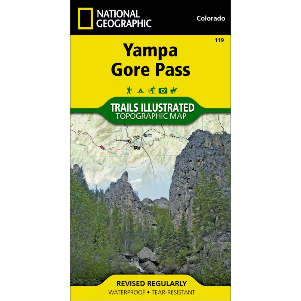 Yampa Gore Pass Map