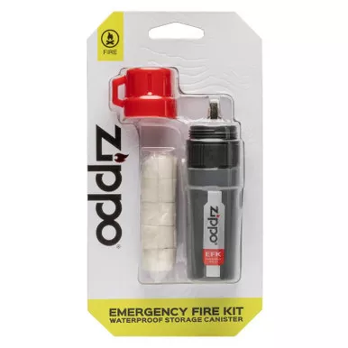 Zippo Emergency Fire Kit with Tinder Discs