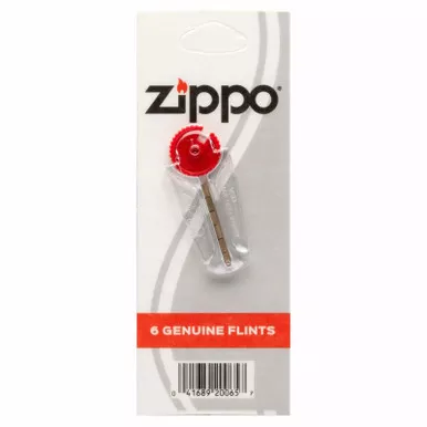 Zippo Genuine Replacement Flints 6 Pack