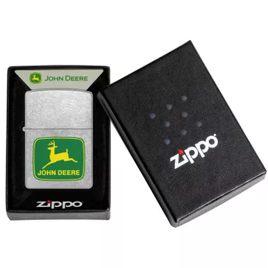 Zippo John Deere Moss Green Logo Windproof Lighter